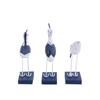 3pcs/set DIY Desktop Wooden Craft Model Office Miniatures Home Desk Decor Ornaments Figurines