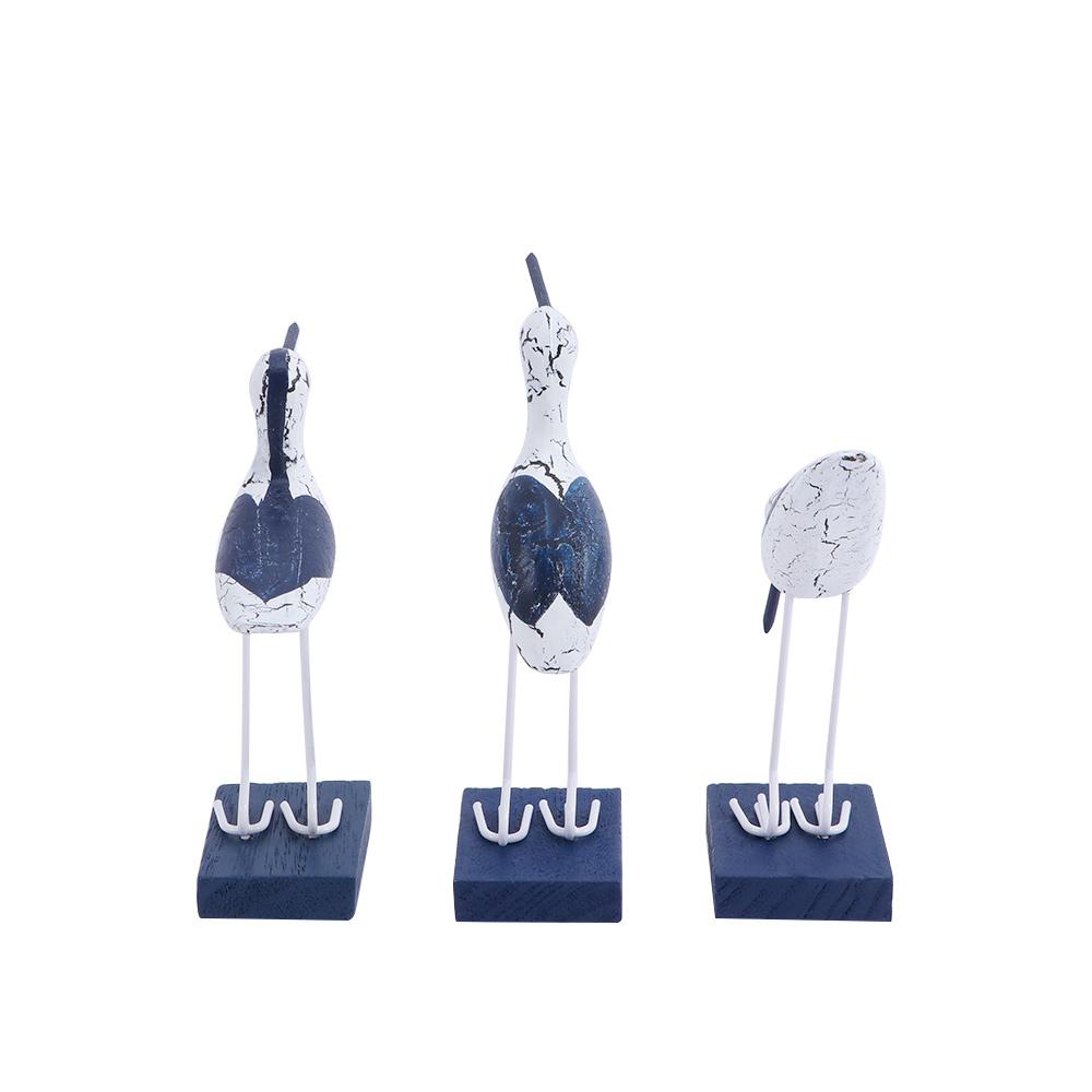 3pcs/set DIY Desktop Wooden Craft Model Office Miniatures Home Desk Decor Ornaments Figurines