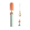 Brosse Nettoyante Électrique Intelligente 360° Rotative 2 Niveaux Étanche Automatique Manuelle pour Biberons Tétines Brosse Électrique pour Biberons