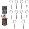 Set of 10 Double-sided Metal Alligator Clips for Photos, Place Cards, Memos, Notes, Table Numbers, Price Tags, Banquets, Weddings, 7 Cm