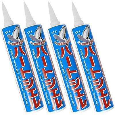 Taubenabwehr Herz Gel Kartuschentyp 285g Set of 4 Anwendung [Ungefähre Zeit ca.. 20m]
