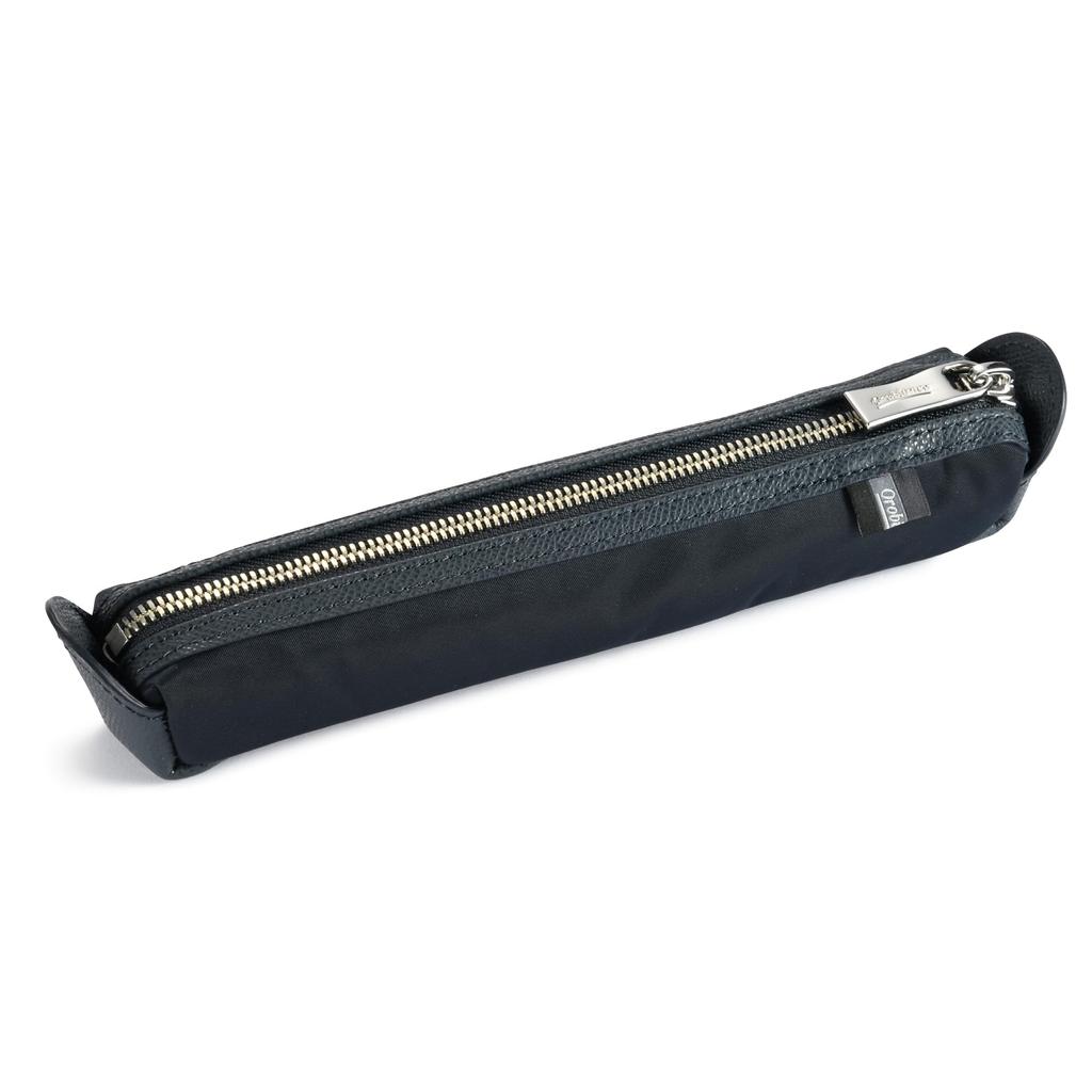 Orobianco Soro Small Goods Pen Holds Navy Case, 8-10 Pens, 70g, No. 93022,
