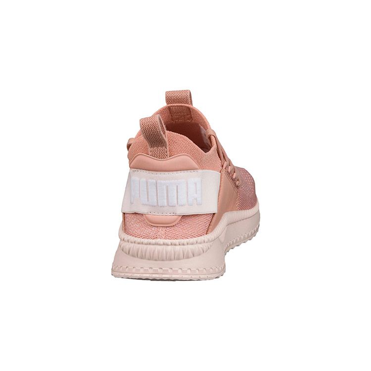 Puma Tsugi Jun Pink And White Low Top Sneakers Men Sneakers 365489-06