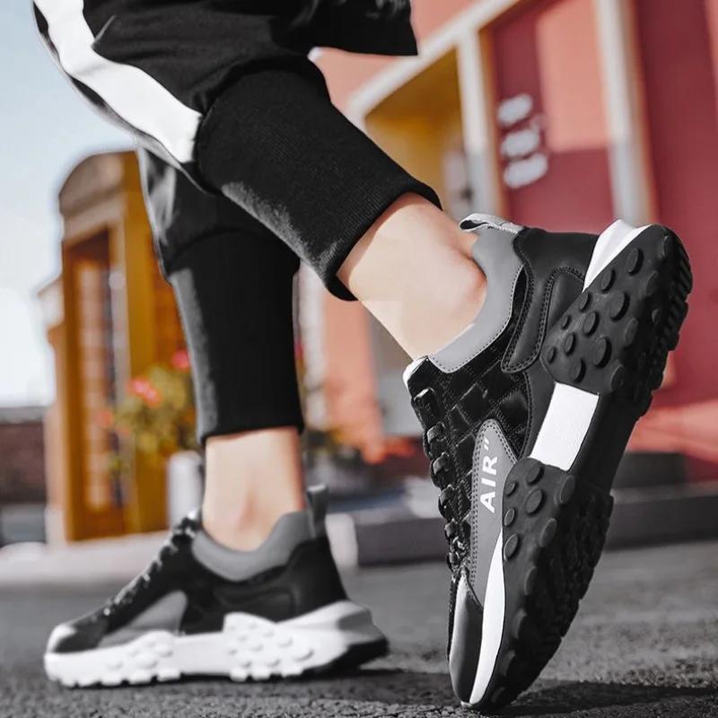 Luxus Herrenschuhe Mode Plateau Sneaker 2024Neu Freizeitschuhe für Herren Outdoor Sport Laufschuh Tennisschuhe Zapatillas Hombre