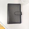 A5 A6 Metallic Texture PU Leather DIY Binder Photocards Collect Book Diary Agenda Planner Cover Stationery