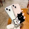 Funny Black Cat Couple Case For Redmi A5 A3 A2 A1 15C 14C 13C 13 12 12C 10C 9C 9A 10 9 Soft Cute Silicone Transparent Cover