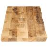 Vidaxl Blat Stołu Z Naturalną Krawędzią, 110X40X3,8 Cm, Drewno Mango
