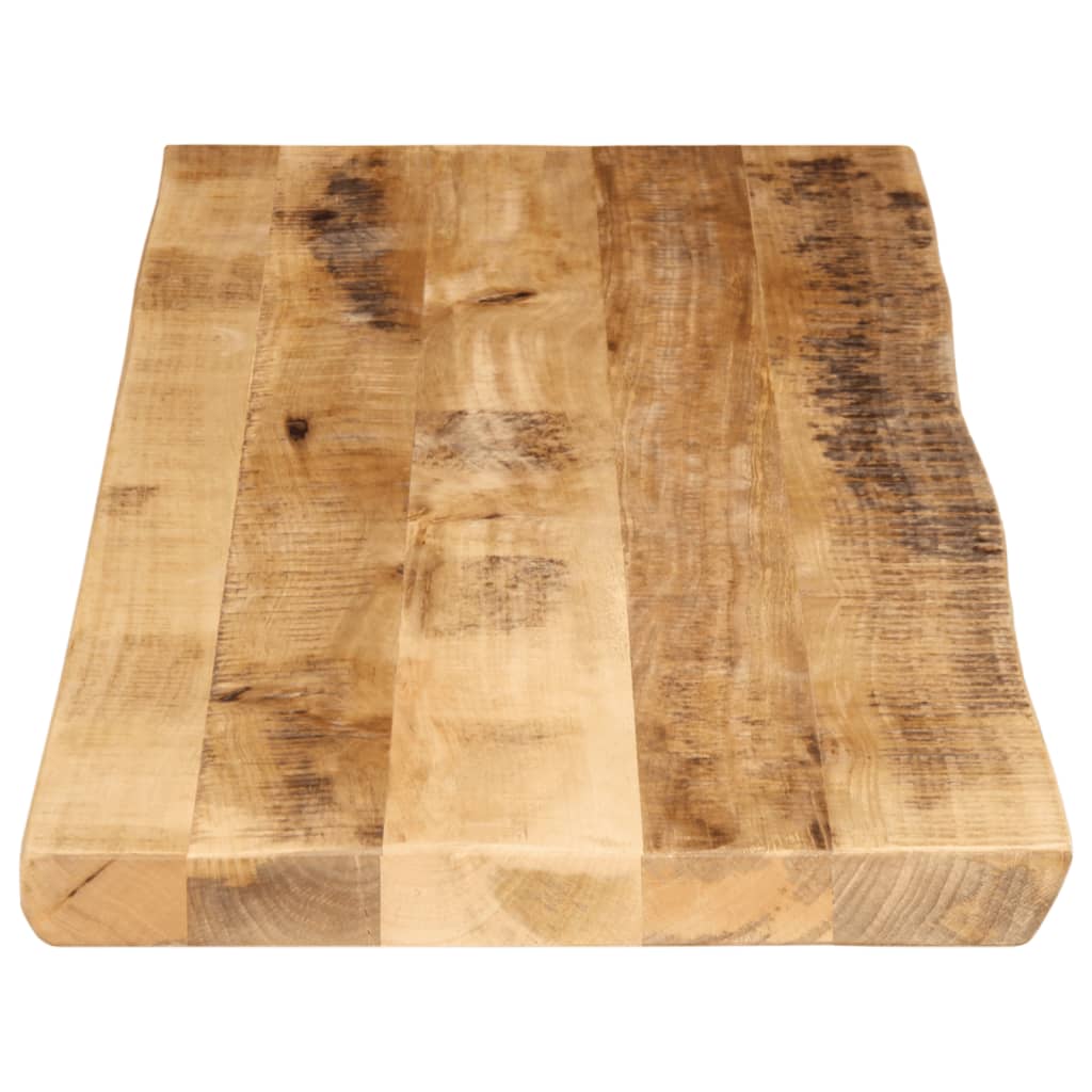 Vidaxl Blat Stołu Z Naturalną Krawędzią, 110X40X3,8 Cm, Drewno Mango
