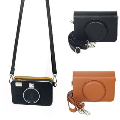 Anti Scratch Protective Cover PU Leather Storage Bag for Kodak Mini Shot 2 Retro C210R Travel