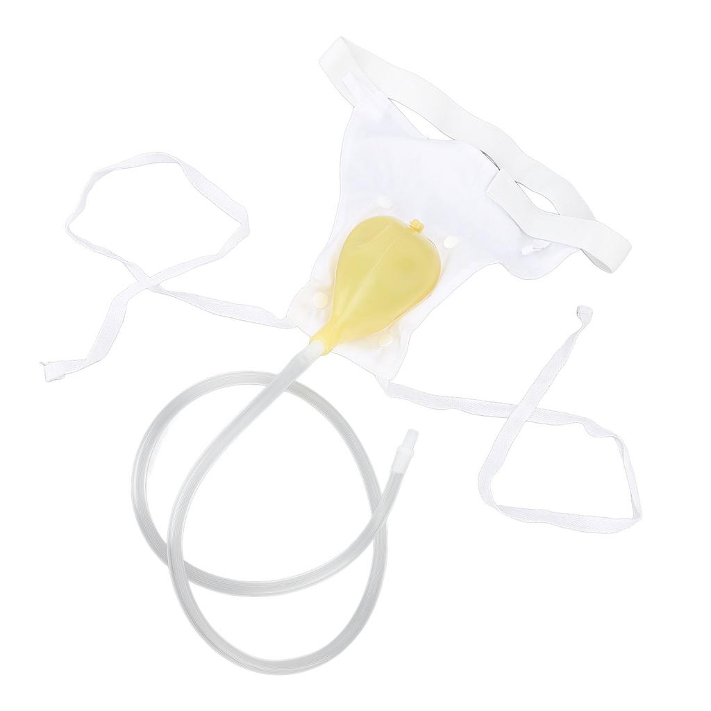 1000ml Dámský sběrač moči Šetrný k pokožce Prodyšný Dámský gumový pisoár Držák na moč Přenosný Nositelný Sáček na moč pro Domov Nemocnici