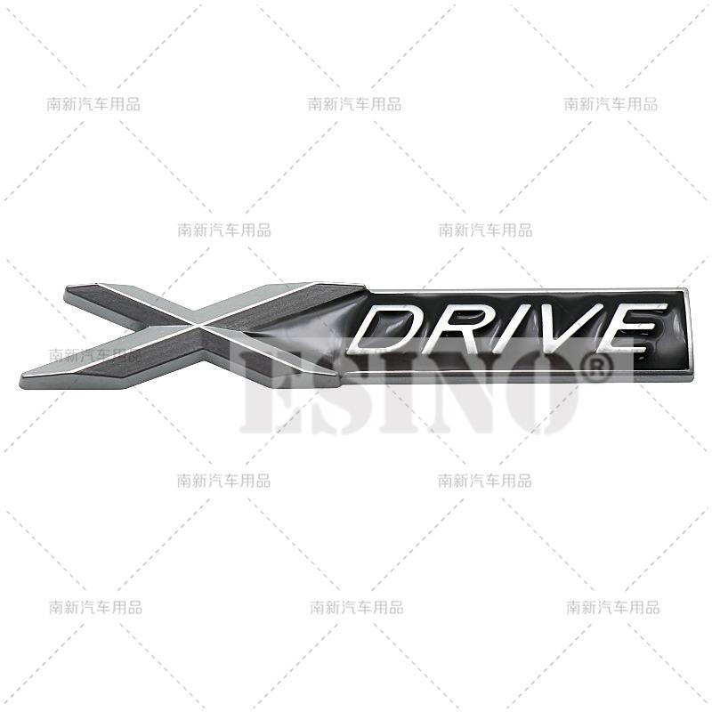

Car Styling 3D Metal Rear Trunk Emblem S Drive X Drive E Drive Badge Adhesive Emblem for BMW X1 X2 X3 X5 X6 X7 i3 i4 i7 iX iX3