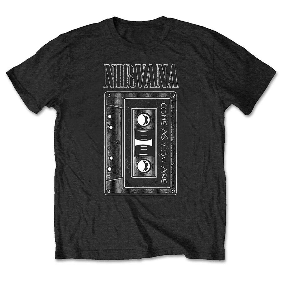Nirvana-Kurt Cobain-As You Are Tape - Black t-shirt XXXL