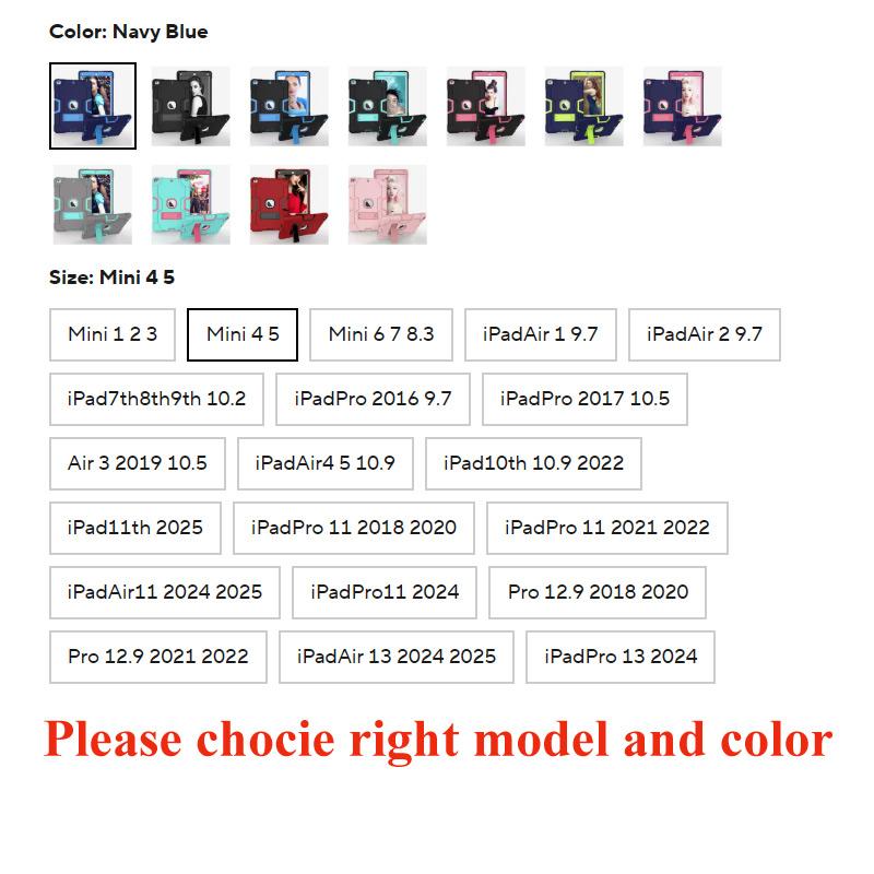 For Ipad 11th 2025 Air 5 Air 4 10th 10.9 IPad 6th 5th 9.7 7th 8th 9th 10.2 IPad Air 2 3 Case for IPad 9.7 2017 2018 Cover