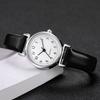 Women Watch Simple Leather Band Analog Quartz Wristwatch for Ladies Clock