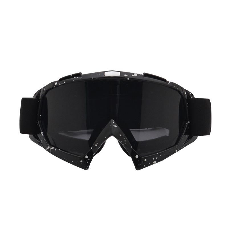 Motorcycle goggles, outdoor motorcycle protective eyewear, off-road windproof goggles, helmet glasses, anti-fog ski goggles, cycling eyewear