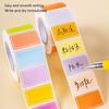Handbeschreibbare Bunte Etiketten zum Basteln Scrapbooking Mehrzweckanwendung Mit Starkem Klebstoff