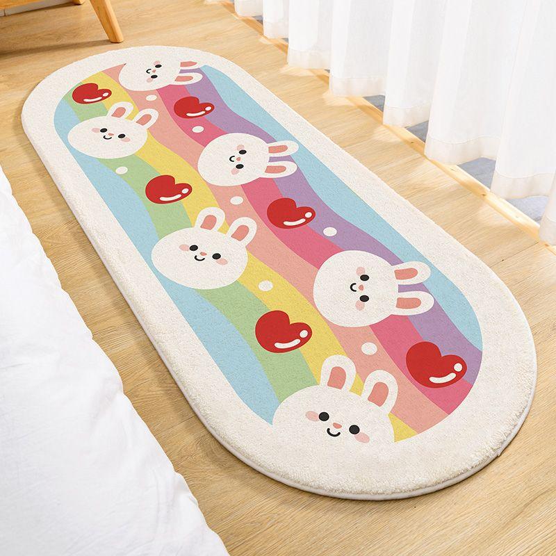 Bedroom Bed Rug Living Room Coffee Table Mat Toilet Door Toilet Door Absorbent Non-slip Foot Mat Bathroom Floor Mat