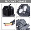 Motorcycle LED Headlight Spotlight Universal for Motorbike Scooter Motocross 24W Fog Lamp