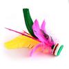 Volant de badminton coloré en plumes d'oie pour enfants