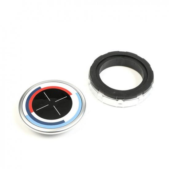 Car 7 Button CIC IDrive Multi-Media Knob Cover for BMW 5Series F07/10/11 2010-15 50+