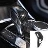 Carbon Fiber Look Gear Shift Knob Cover Trim Interior Shifter Head Decoration Frame Styling Stickers for BMW 3 Series G20 G28 2020-2023