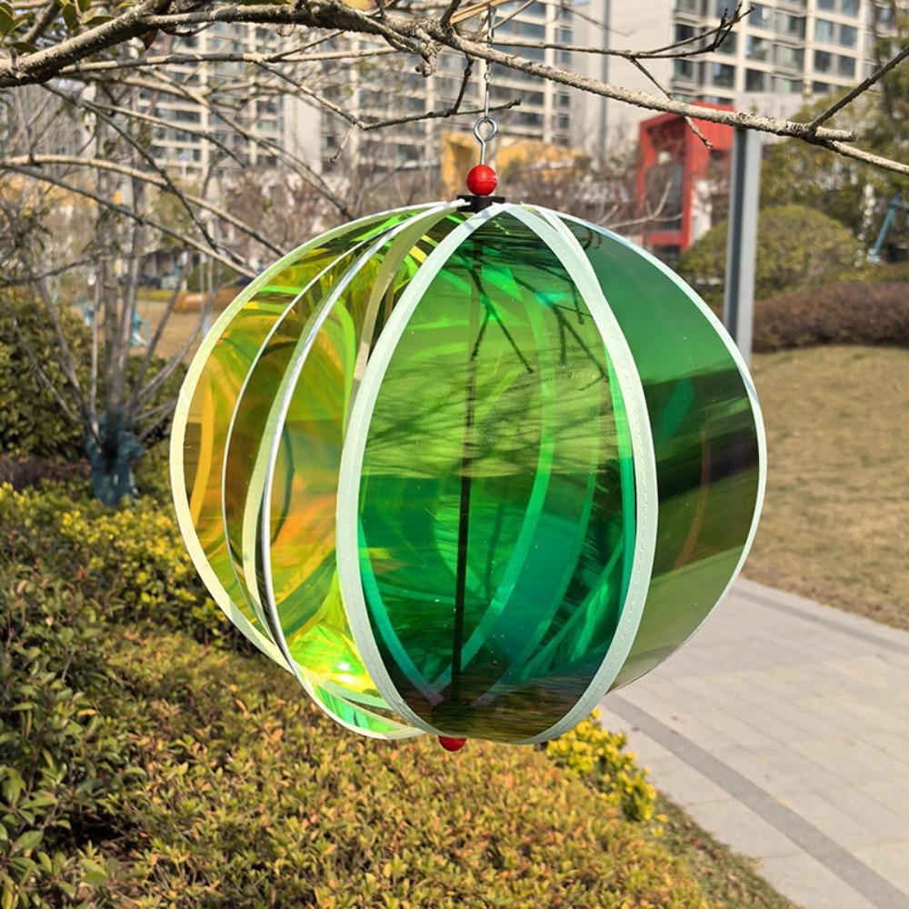 Transparentes Material Heißluftballon Windrad Buntes Design Kunststoffmaterial Heißluftballon Laterne Handgefertigtes Handwerk