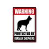 Vintage Warning Dog Metal Tin Sign  for American Creative Sheet Painting Animal Wall Decoration Made of Old Iron Signs 8x12 inch
