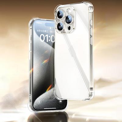 Coque transparente antichoc pour iPhone 15, 14, 13, 12, 11 Pro Max, X, XR, XS MAX, 8, 7, 14, 15 PLUS, 13, 12 MINI