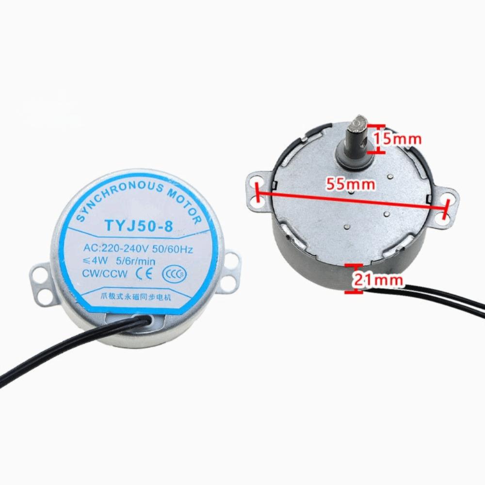 Pedestal Fan Repair TYJ50-8 Synchronous Motor Metal Electric Fan Motor Fan Oscillation Driving