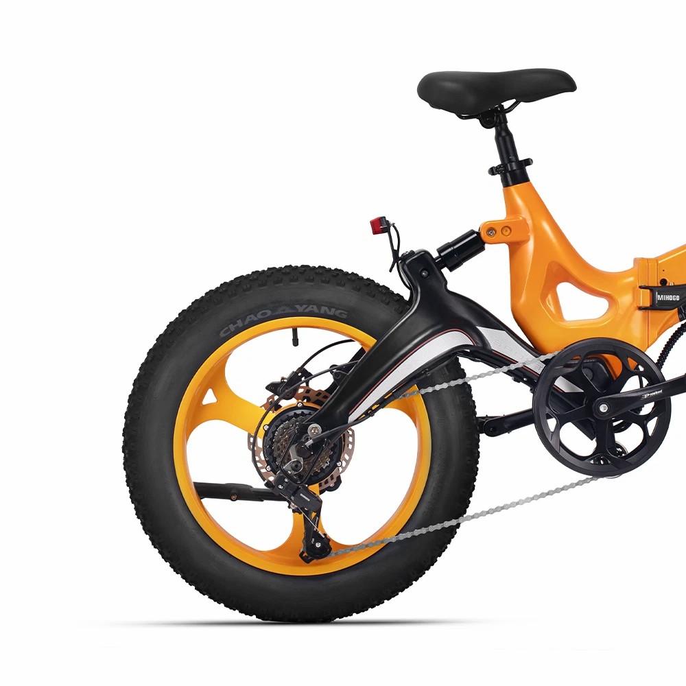 Electric Bicycle Adult MIHOGO NX 20" 750W Motor Foldable Ebike 48V 12.8AH Max Range 100Km