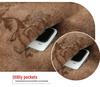 Chinese Style Faux Fur Plush Granny Jacket for Women (Ages 70-80)
