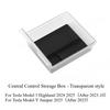 For Tesla Model Y Juniper 2025 Model 3 Highland Central Control Storage Box Armrest Box Storage Organizer Tray Car Accessories