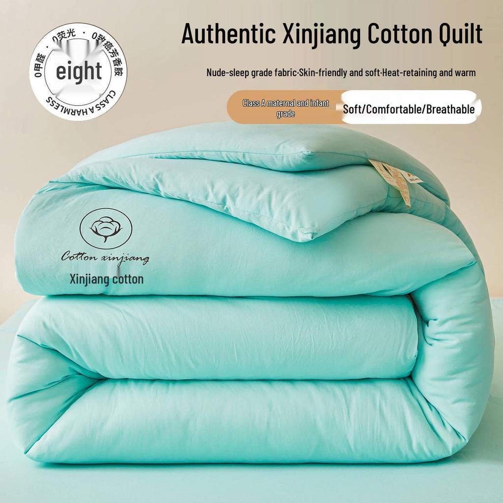 Xinjiang Pure Cotton All-Season Quilt: Thick Winter & Cool Summer