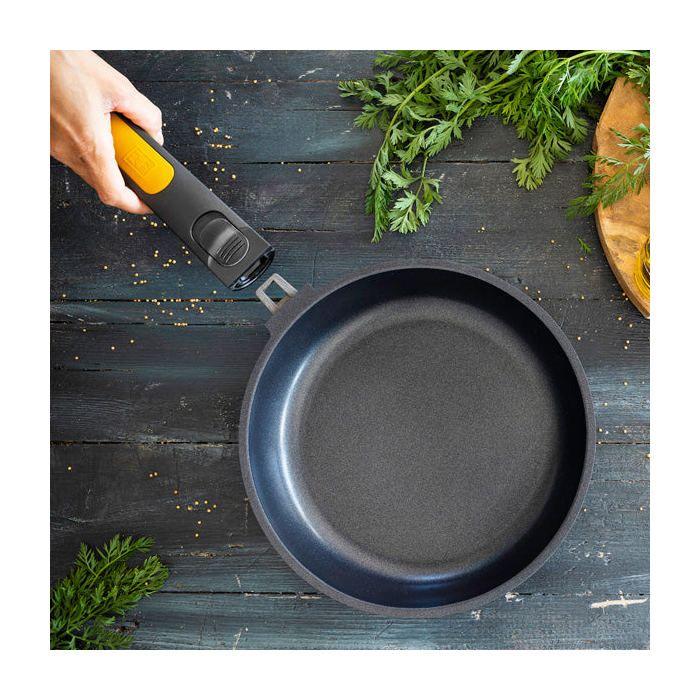 Poêle - BRA - Fast Click - 26 cm - Fonte d'aluminium - Antiadhésive - Tous feux