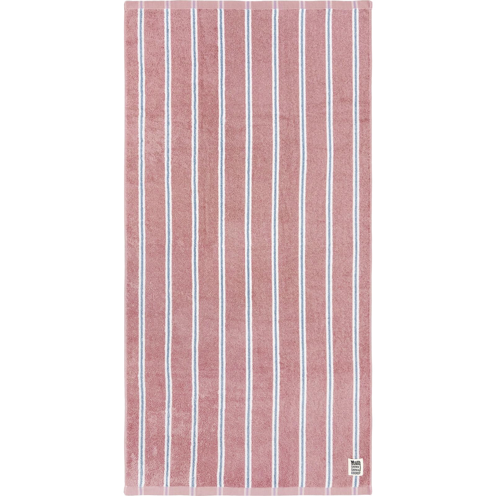 Hayashi Bath 60 x 120 Striped BP457602 Towel, Approx. cm, Pattern, Pink, розовый
