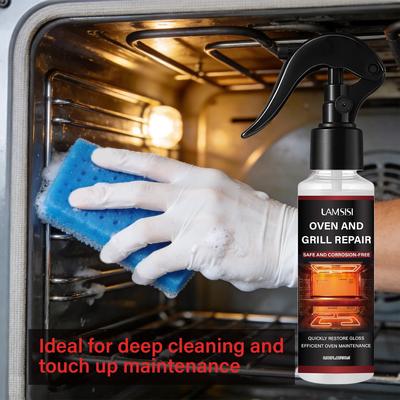 OVEN AND GRILL REPAIR-Instant Renovation-No Disassembly And Renovation-Strong Decontamination-100ml