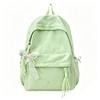 Bow Print Backpack Women's Travel Lightweight Backpack Student Schoolbag