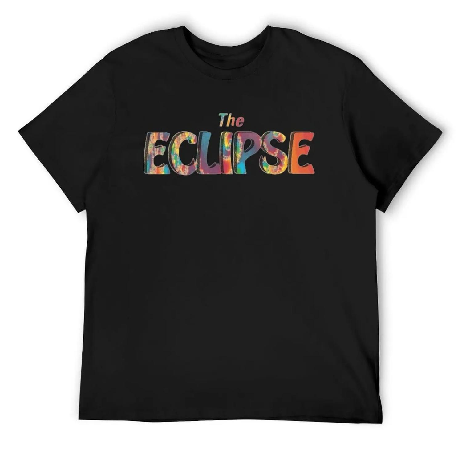 Футболка Eclipse новое издание синие футболки Lock оверсайз мужская дизайнерская одежда S