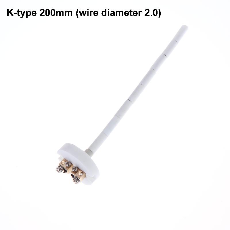 K Type Thermocouple WRN 010 High Temperature Ceramic Core Sensor for Muffle Furnace Accurate Thermal Measurement Heavy Duty
