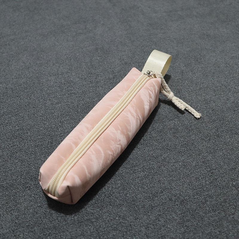 

Простой пенал Ins большой емкости ниша канцелярский пенал высокая эстетическая пряжка сумка для хранения для девочек розовый