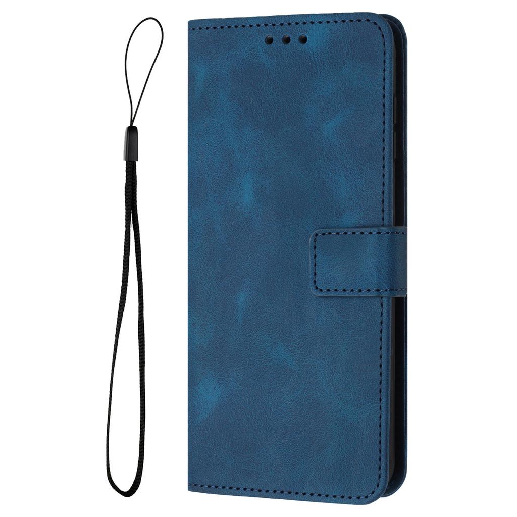 Phone Stand Case for Samsung Galaxy A25 5G (Global) (161.0 x 76.5 x 8.3mm) Skin-touch PU Leather Phone Cover