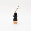 No-brand product Speaker Terminal Conversion Set of Pure 24K Gold Compatible with Banana Aluminum Audio Connector [Kawaki] Plug, 4, Copper, Plated, Pl