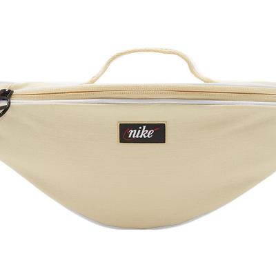 Sac à bandoulière Heritage en polyester Sac bandoulière Sac banane Petite taille Unisexe Vanille clair/Vanille clair/Blanc Décontracté DR6266-294