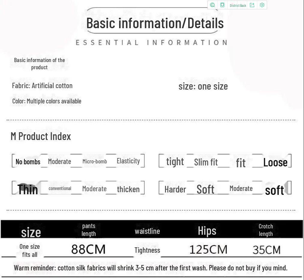 Pantaloni de vară pentru femei, din mătase, din bumbac, anti-țânțari, pentru plajă – pantaloni largi, casual de pijama