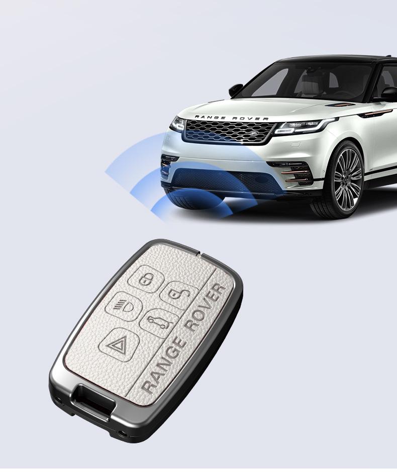 Land Rover Schlüsseltasche: Passend für neuen Range Rover Sport, neuen Defender, Discovery 5 - Schutzhülle für Autoschlüssel für Männer & Frauen