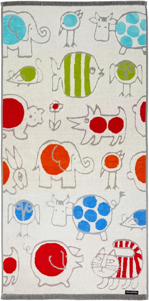 Marushin Bath Towel LISA LARSON 60 X 120cm Baby Mikey and Friends 6805004200 Approx.