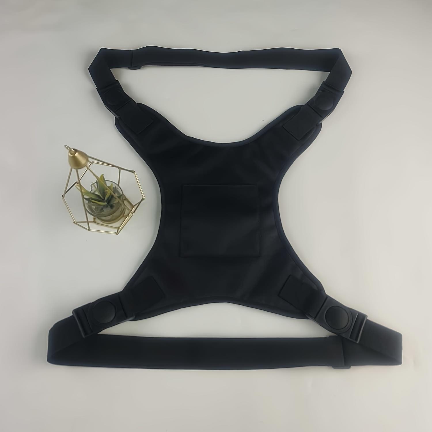 Регулируемая грудная обвязка для инвалидной коляски, жилет-ограничитель против падений, спинка, пояс для инвалидной коляски, поддержка пациента, защитный ремень