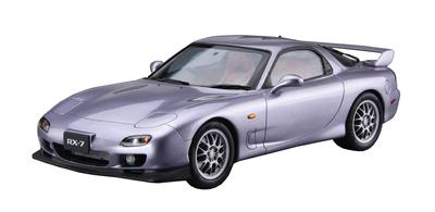 AOSHIMA The Model Car Series Mazda FD3S Spirit R Type B 2002 Plastic Model 1/24 No.77 RX-7