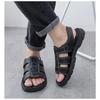 Men's Open Toe Adjustable Strap Sandals Non-slip Thick Sole Casual Summer Shoes for Outdoor