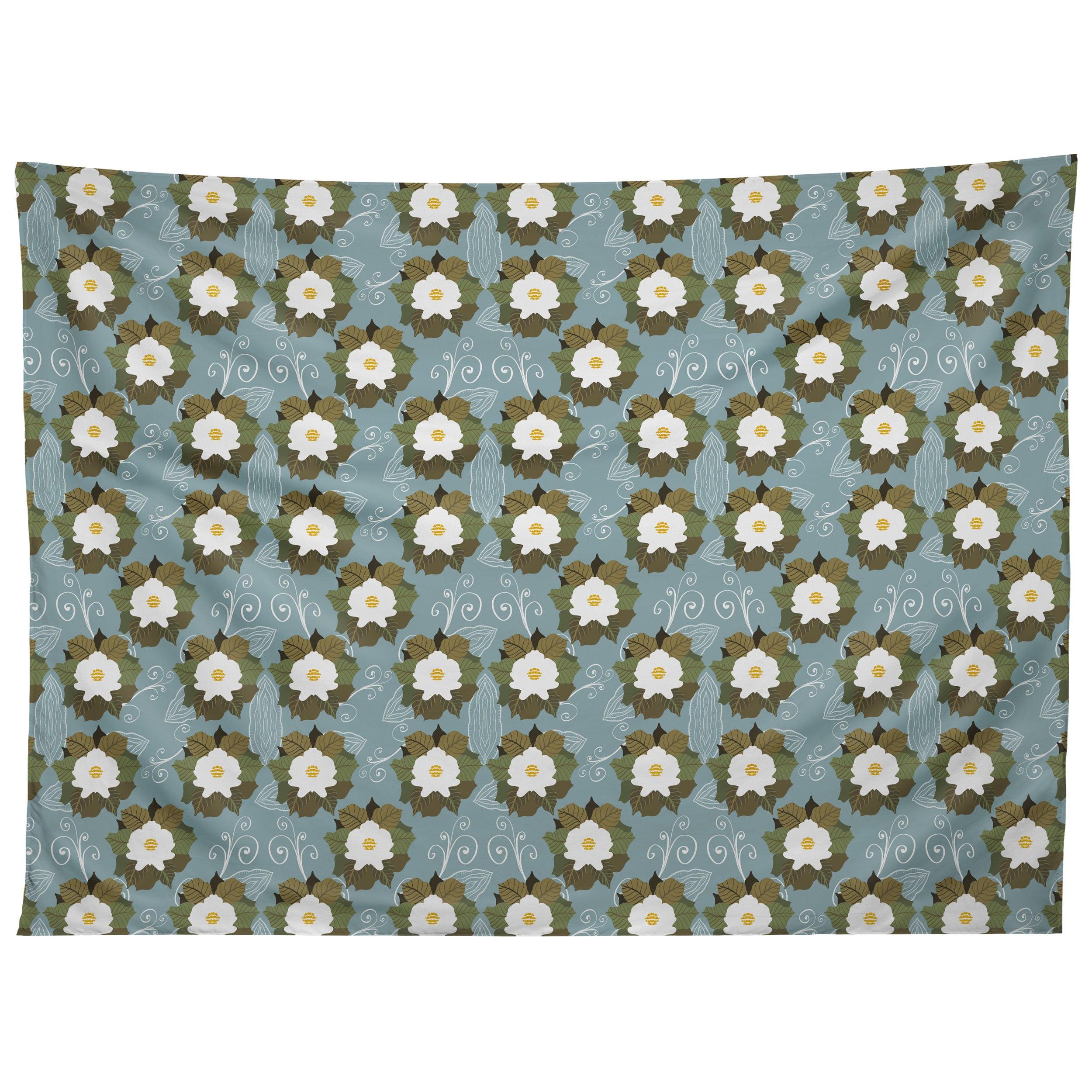 BOHO FLOWERS VIBES tapestry 75x100